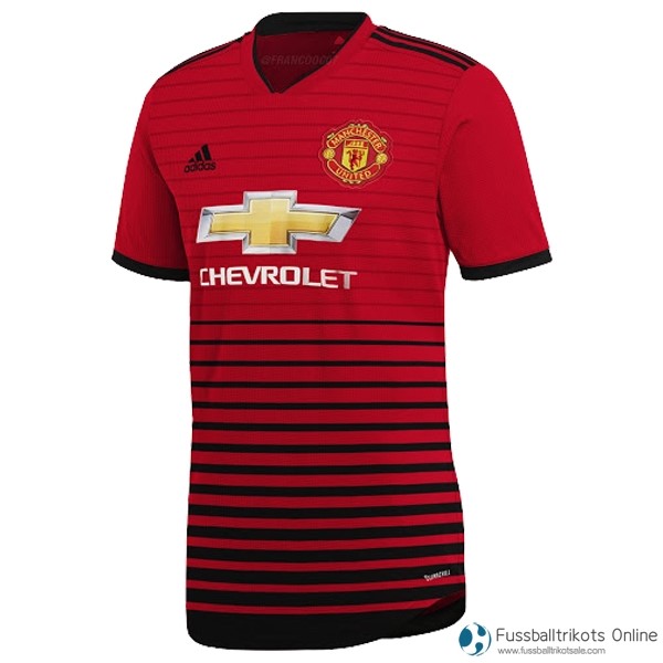 Manchester United Trikot Heim 2018-19 Rote Fussballtrikots Günstig